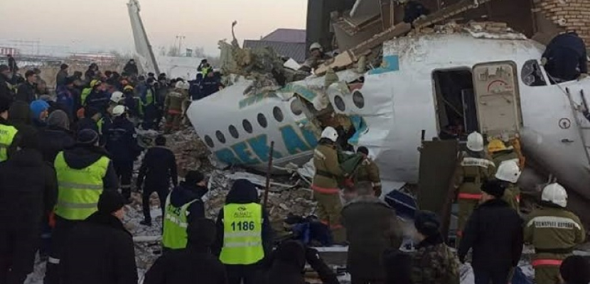 مصر تُعرب عن تعازيها في ضحايا حادثة تحطُّم طائرة ركاب في كازاخستان