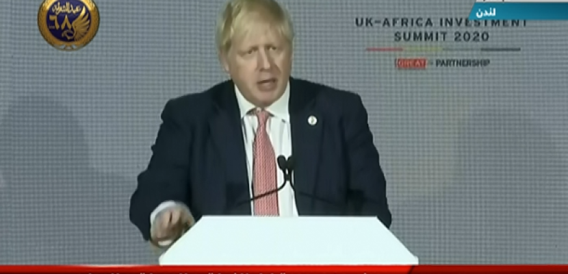 بالفيديو.. خلال القمة البريطانية الإفريقية للاستثمار.. جونسون يؤكد سعي لندن لتعزيز الاستثمارات والشراكة مع إفريقيا