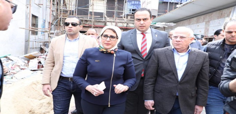 بالصور .. وزيرة الصحة تتفقد مستشفى المبرة ببورسعيد استعدادًا لدخولها منظومة التأمين الصحي الجديد