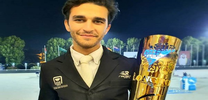 المصري محمد طاهر يتوج بذهبية بطولة الجائزة الكبرى للفروسية بالإمارات
