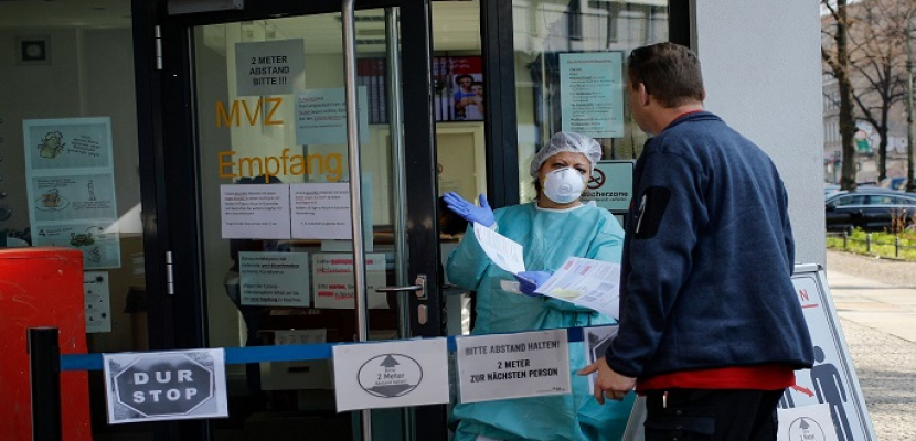 ارتفاع الإصابات بفيروس كورونا في ألمانيا 3380 حالة والوفيات 299