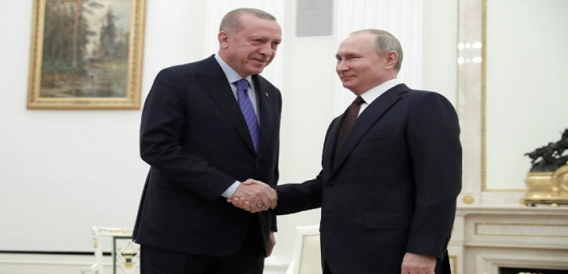 اتفاق روسيا وتركيا على وقف إطلاق النار في إدلب بسوريا.. وأردوغان يعلن أن التطبيق سيتم منتصف ليل الخميس