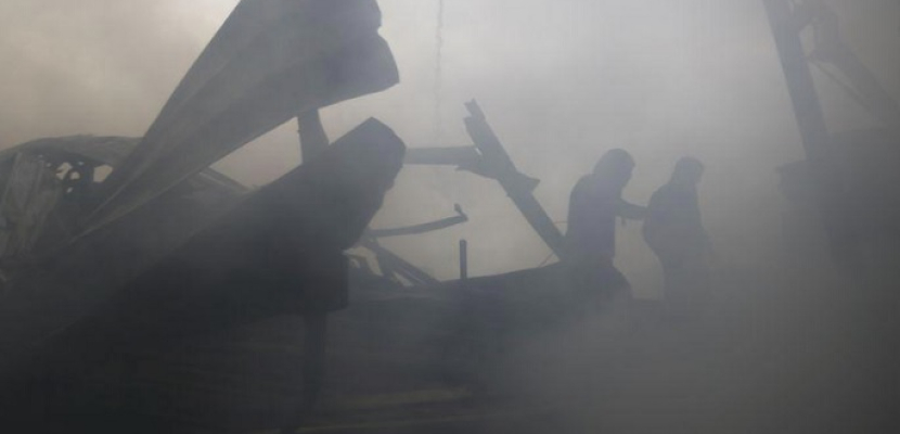 مقتل 9 في غزة إثر امتداد حريق في مخبز لسوق مكتظة