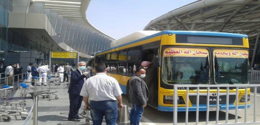 وصول 307 مصريين قادمين من الإمارات إلى مطار سفنكس