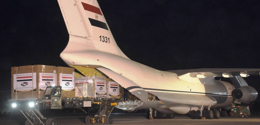 بالفيديو والصور.. مصر ترسل طائرة مساعدات طبية لجمهورية جنوب السودان