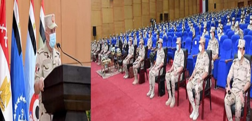 رئيس أركان حرب القوات المسلحة يلتقي رجال المنطقة الغربية العسكرية