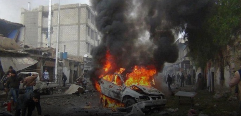 انفجار سيارة مفخخة غرب مدينة رأس العين السورية