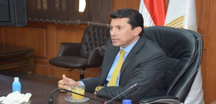 وزير الشباب: نسعى لتطوير الرياضة المصرية بدعم سياسي وتنموي من القيادة السياسية