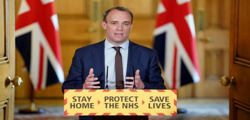 وزير خارجية بريطانيا يحذر من “موجة ثالثة” من فيروس كورونا