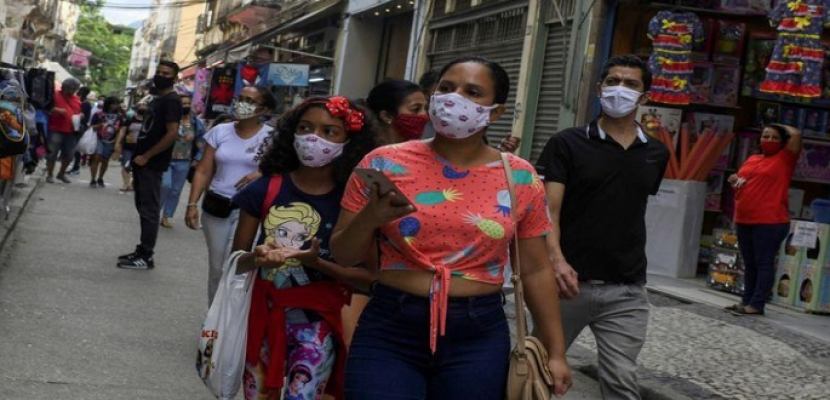 الصحة البرازيلية: تسجيل 25822 إصابة و480 وفاة جديدة بفيروس كورونا