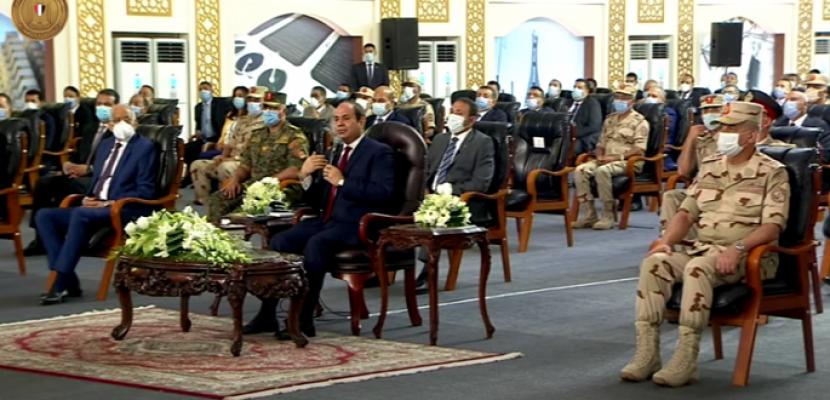 الرئيس السيسي يفتتح عدد من المشروعات القومية بمحافظة الإسكندرية