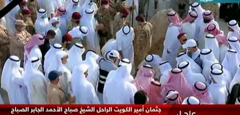 مراسم تشييع جنازة أمير الكويت الراحل صباح الأحمد الجابر الصباح