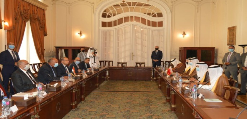 مصر والبحرين تؤكدان دعمهما للحل السياسي التوافقي للحفاظ على سيادة ليبيا ووحدتها