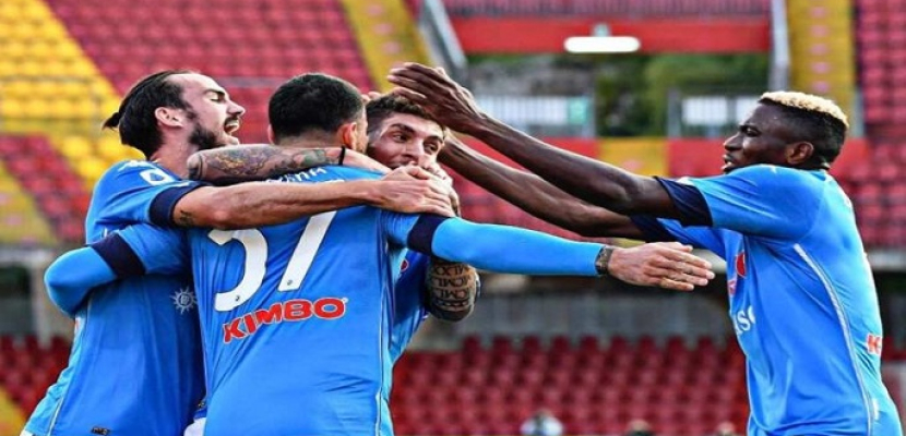 نابولي يفوز على سامبدوريا 2ـ1 وروما يهزم بولونيا 5ـ1 في الدوري الإيطالي