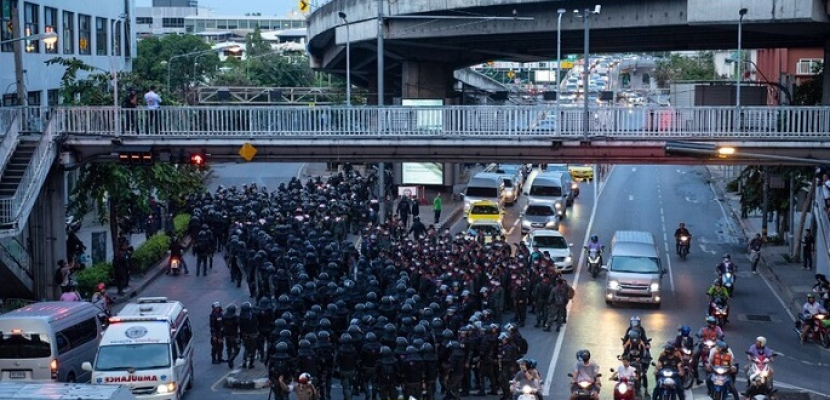 تايلاند: فرض حالة الطوارىء في البلاد لمواجهة الاحتجاجات