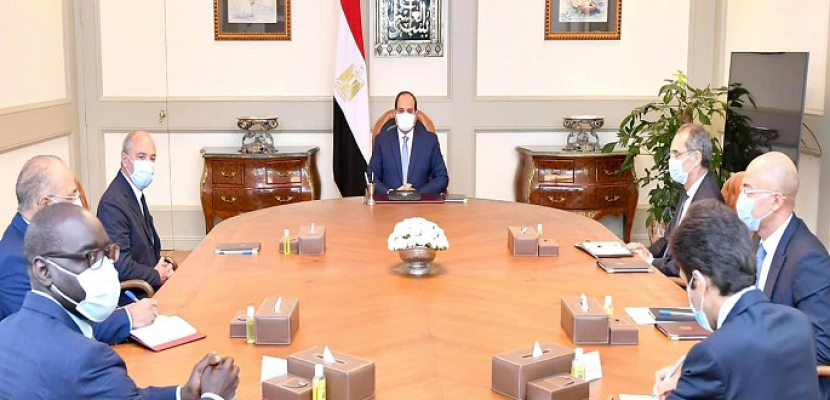 الرئيس السيسي يؤكد تطلع مصر للتعاون البناء مع شركة “أورانج” العالمية للاتصالات وغيرها من الشركات الفرنسية