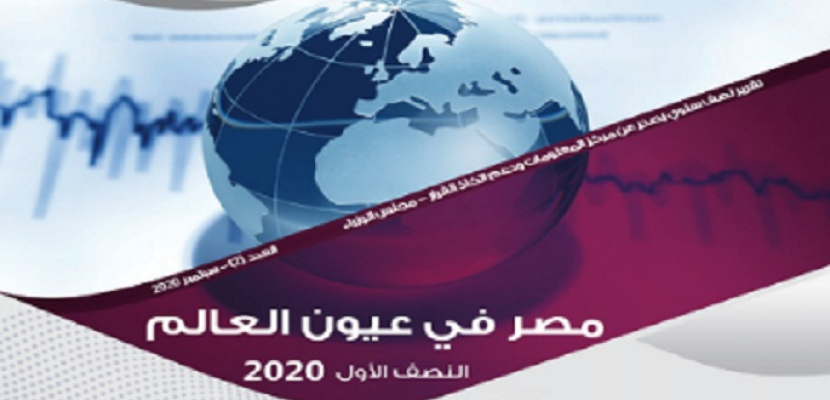 “معلومات الوزراء” ينشر مؤشرات “مصر في عيون العالم – النصف الأول 2020”