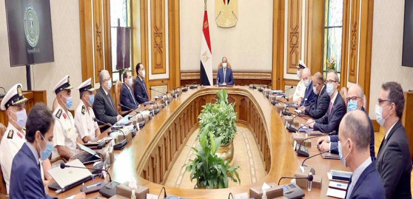 الرئيس السيسي يطلع علي المخطط الشامل لتنمية وتطوير بحيرة البردويل بشمال سيناء