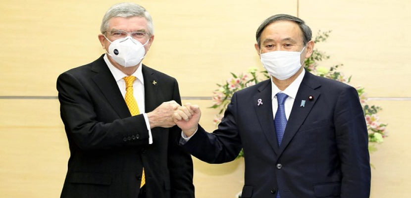 رئيس وزراء اليابان ورئيس الأولمبية الدولية يتفقان على إقامة أولمبياد طوكيو في موعدها المقرر