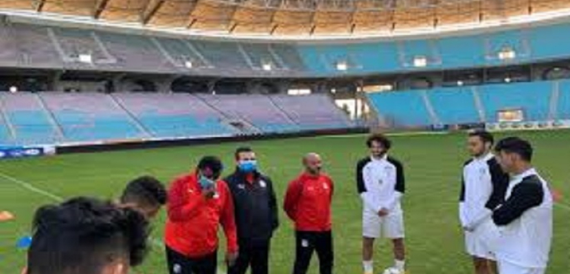 منتخب مصر للشباب يختتم استعداداته لمواجهة نظيره التونسي في بطولة شمال إفريقيا لكرة القدم