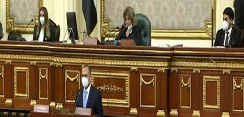 بدء الجلسة الافتتاحية للفصل التشريعي الثاني لمجلس النواب برئاسة النائبة فريدة الشوباشي