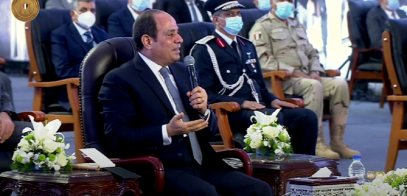 الرئيس السيسي يشهد افتتاح مشروع الفيروز للاستزراع السمكي بشرق التفريعة بمحافظة “بورسعيد”