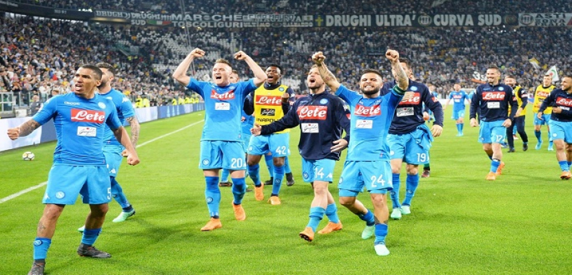 نابولي يفوز على يوفنتوس بهدف نظيف في الدوري الإيطالي