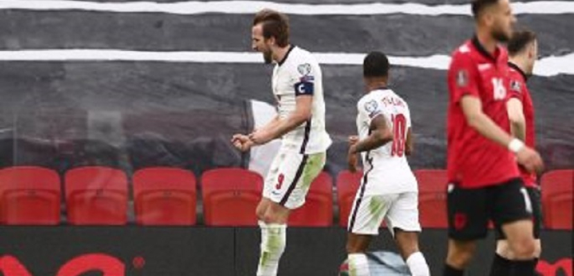 إنجلترا تفوز على ألبانيا بثنائية وتعزز صدارة مجموعتها بتصفيات كأس العالم