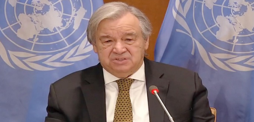 الأمين العام للأمم المتحدة يشيد بانجازات الحكومة الانتقالية في السودان