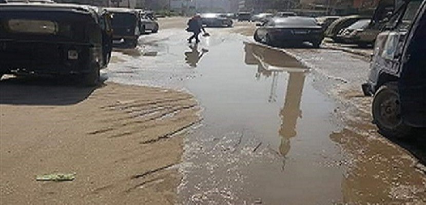 محافظة الجيزة تنفي حدوث كسر لخط غاز بالعمرانية وتوضح أنه كسر بماسورة مياه