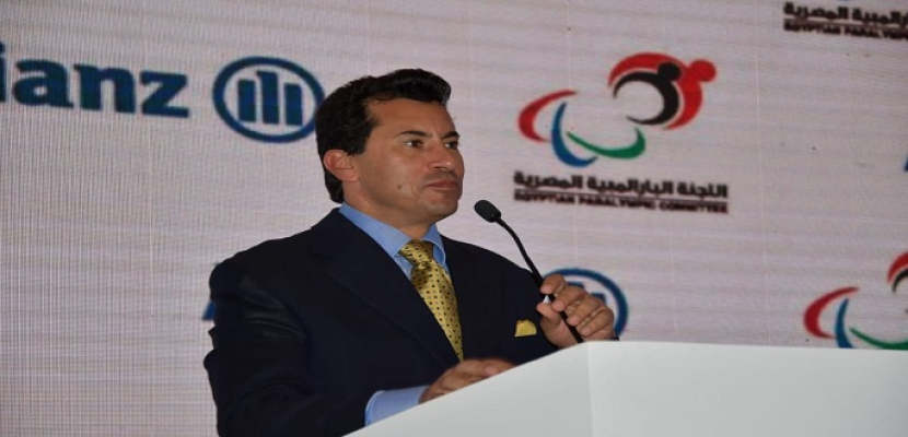 وزير الرياضة يشهد احتفالية اللجنة البارالمبية لتكريم 50 بطلا مصريا