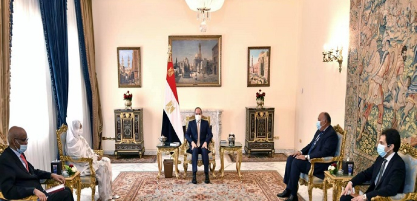 الرئيس السيسي يؤكد أن أمن واستقرار السودان يُعد جزءا لا يتجزأ من أمن واستقرار مصر