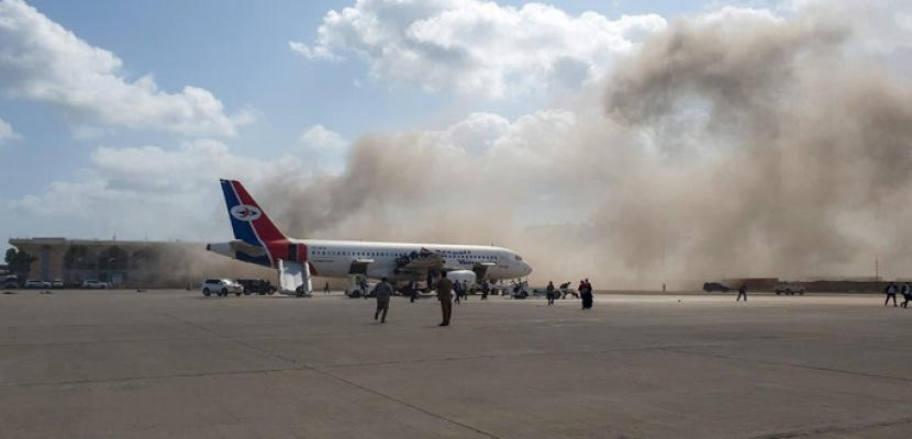 تحقيق أممي يحمّل الحوثيين مسؤولية الهجوم على مطار عدن