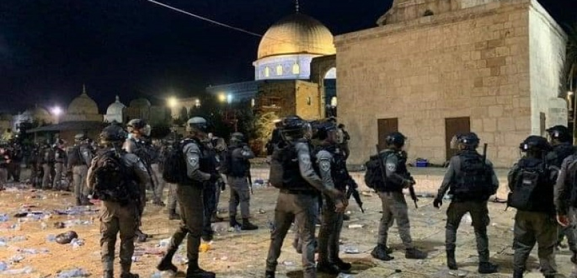 مصر تدين اقتحام اسرائيل للمسجد الأقصى والاعتداء على المصليين