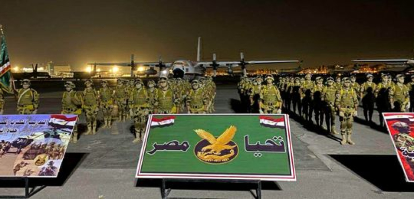 بالصور..وصول القوات المصرية المشاركة فى التدريب المشترك ” حماة النيل ” بدولة السودان
