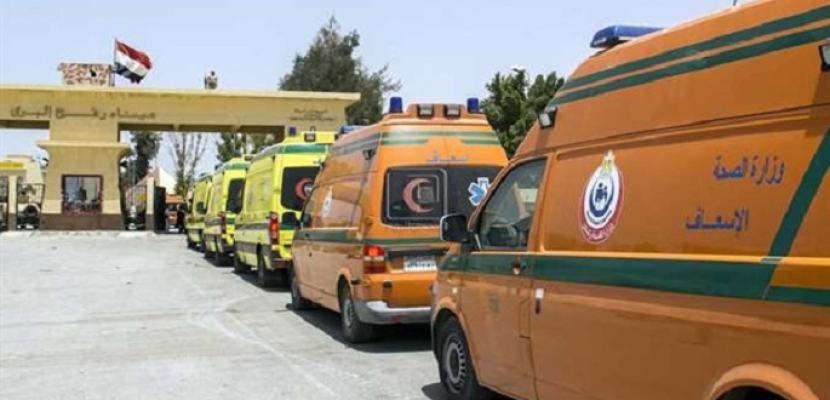 تواصل فتح معبر رفح لليوم 24 لاستقبال المصابين وإدخال المساعدات ومعدات ومواد إعادة إعمار غزة
