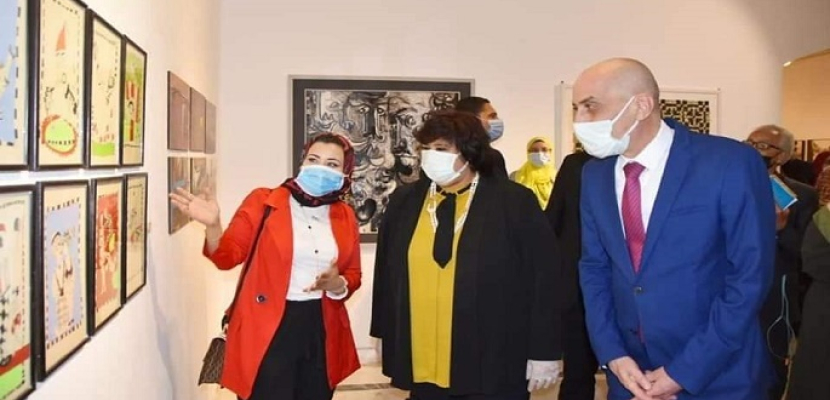 بالصور.. وزيرة الثقافة: افتتاح متحف محمود خليل ورقمنة محتويات 7 متاحف فنية و321 فعالية فنية وثقافية