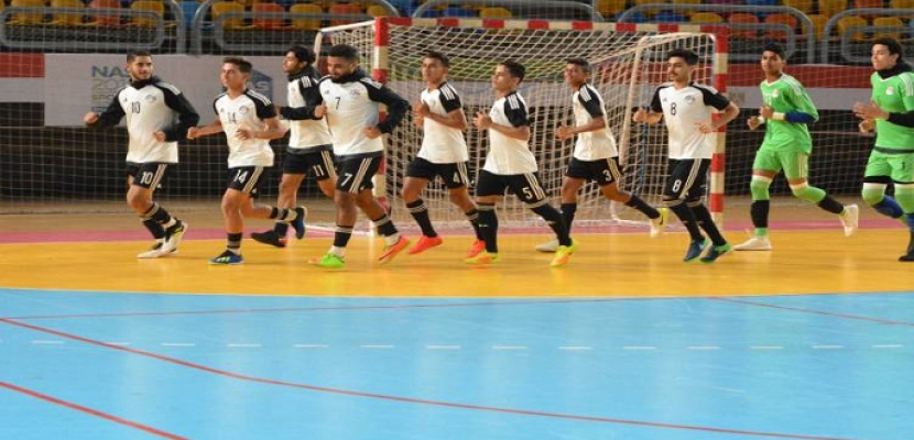 منتخب مصر لكرة الصالات يواجه المغرب الليلة فى نهائى البطولة العربية