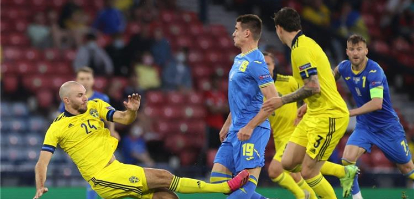 أوكرانيا تتأهل لربع نهائي يورو 2020 بالفوز علي السويد 2-1
