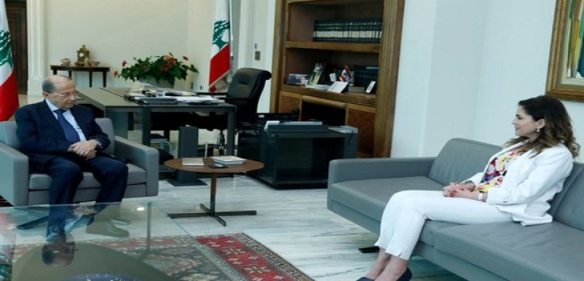 الرئيس اللبناني يشدد على أهمية دور الإعلام فى الحفاظ على استقرارالبلاد