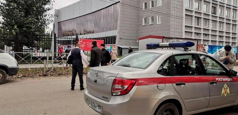 ارتفاع حصيلة حادث إطلاق نار في جامعة روسية إلى 8 قتلى