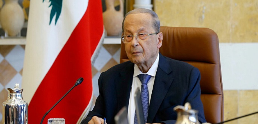 الرئيس اللبناني يعلن رفض التهديدات الاسرائيلية ويؤكد تمسك بلاده بحقها في استثمار ثرواتها النفطية