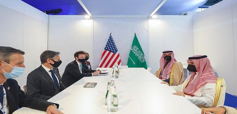 وزيرا خارجية السعودية وأمريكا يناقشان الجهود الدولية تجاه برنامج إيران النووي