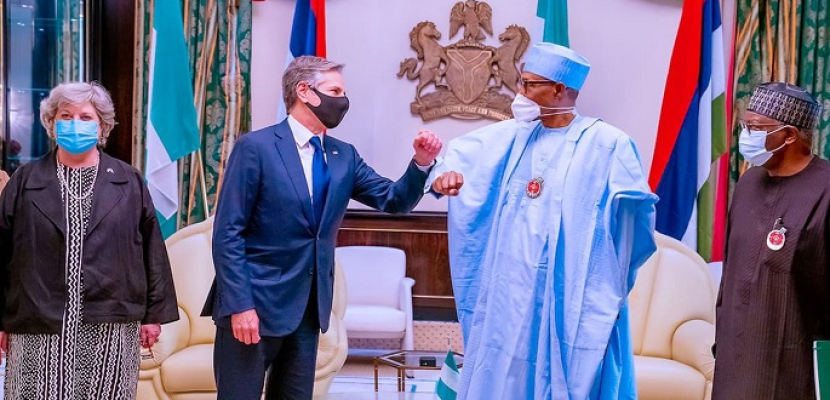 بلينكن والرئيس النيجيري يبحثان سبل التعاون بين واشنطن وأبوجا