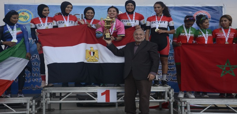 ذهبيتان لمصر في منافسات “الإناث” بالبطولات العربية للدراجات