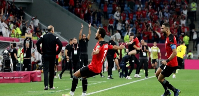 منتخب مصر يتأهل لنصف نهائي كأس العرب على حساب الأردن