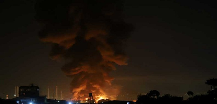 انفجار خط لمكثفات الغاز في مصفاة بجنوب غرب إيران