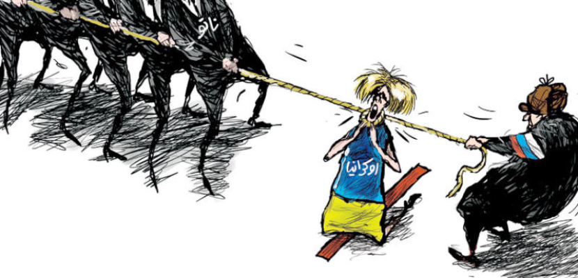 أوكرانيا ضحية الصراع بين روسيا وحلف الناتو