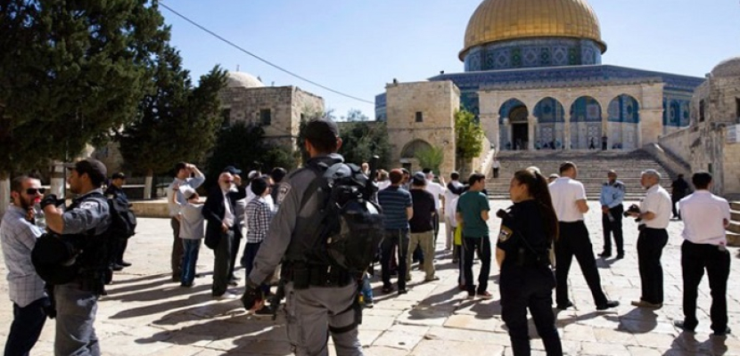 عشرات المستوطنين يقتحمون “الأقصى” بحماية شرطة الاحتلال الإسرائيلي