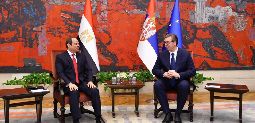 مصر وصربيا .. علاقات تاريخية وشراكة اقتصادية واستراتجية ممتدة لأكثر من 100 عام